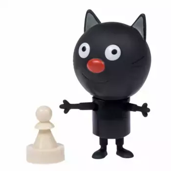 1TOY Фигурка "Три кота Сажик" подвижные ручки и ножки