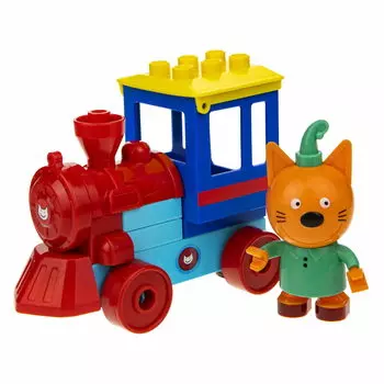 1TOY Конструктор « Компот и паровозик»