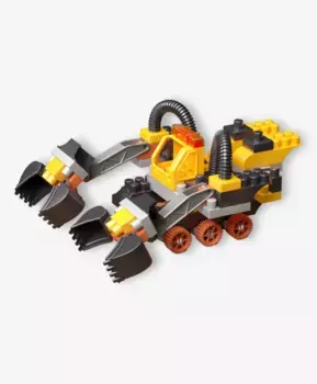 Bauer Набор с роботом и пилотом в коробке Technobot цвет желтый, серый