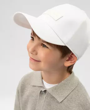 Бейсболка унисекс белая Roberto Moretti