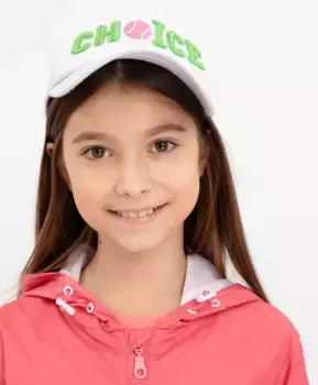 Белая бейсболка Button Blue (54)