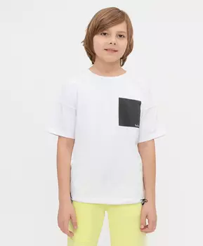 Белая футболка Button Blue