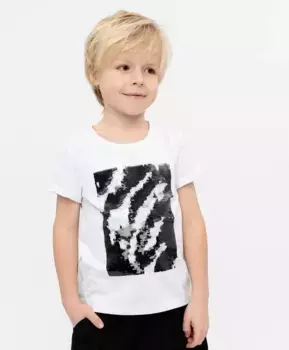 Белая футболка Gulliver (104)