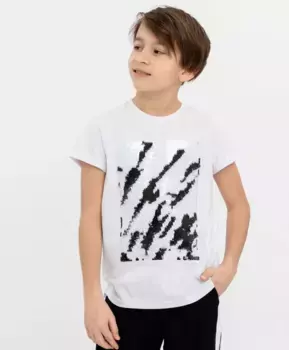 Белая футболка Gulliver (158)