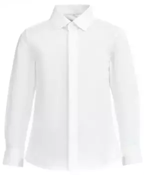 Белая хлопковая рубашка Gulliver (104)