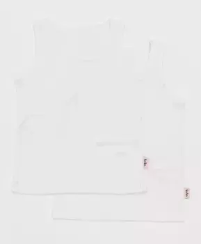 Белая майка Button Blue (110-116)