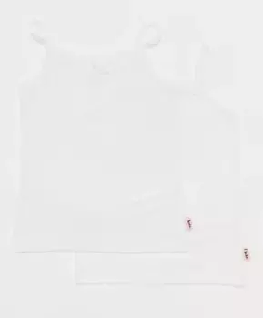 Белая майка Button Blue (116-122)