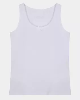 Белая майка Gulliver