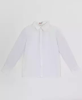 Белая рубашка на кнопках Button Blue (170)