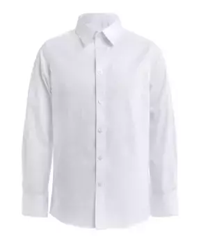 Белая рубашка с длинным рукавом Gulliver (128)