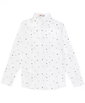 Белая рубашка со звездами Button Blue (98)