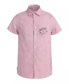 Белая рубашка в полоску Button Blue (98)