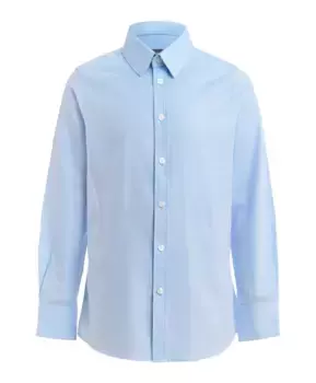 Бело-голубая рубашка Gulliver (122)