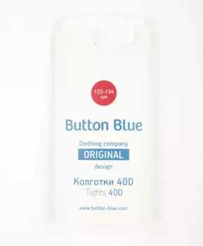 Белые колготки Button Blue (158-170)