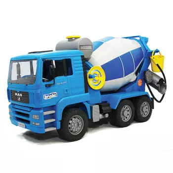 Bruder Бетономешалка MAN сине-серый