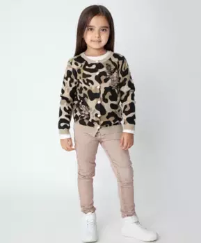 Бежевый кардиган тонкий Gulliver (98)