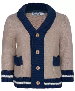 Бежевый вязаный кардиган Gulliver (74)