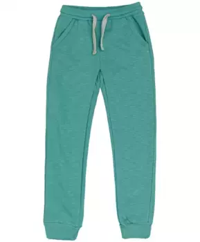 Бирюзовые меланжевые брюки Button Blue (98)