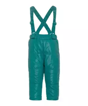 Бирюзовые утепленные демисезонные брюки Gulliver (92)