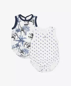 Боди без рукава мультицвет для мальчика Gulliver (80-48)