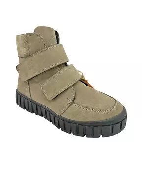 Ботинки из нубука для девочки Happy Step (26)