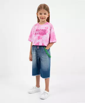 Бриджи джинсовые синие Gulliver (110)