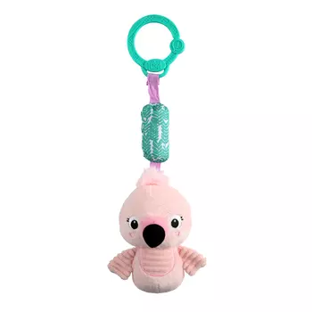 Bright Starts Игрушка колокольчик "Фламинго"