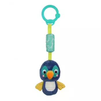 Игрушка погремушка колокольчик для новорожденного Тукан
