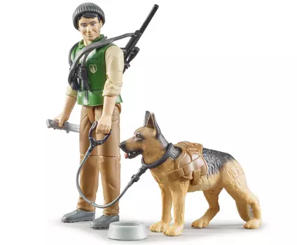 Bruder Фигурка охотника с собакой
