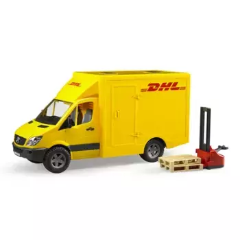 Bruder фургон DHL с погрузчиком Mercedes-Benz Sprinter