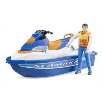 Bruder Гидроцикл с фигуркой спасателя