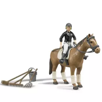 Bruder Набор для скачек с фигуркой