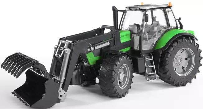 Bruder Трактор Deutz Agrotron X720 с погрузчиком