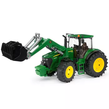Bruder Трактор с погрузчиком John Deere 7930