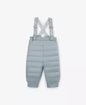 Брюки для мальчика утепленные голубые Gulliver