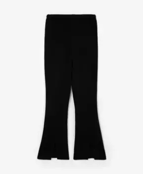 Брюки-клеш черные GLVR (L)