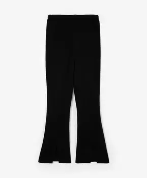 Брюки-клеш черные GLVR (S)