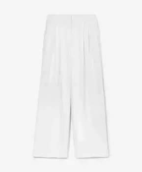 Брюки палаццо белые GLVR (XL)