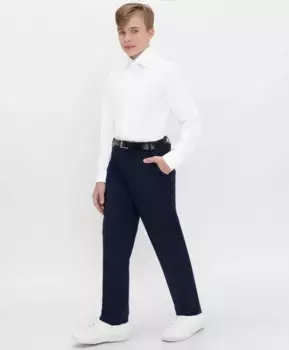 Брюки прямого кроя синие Button Blue Teens line (170*88*72(S))