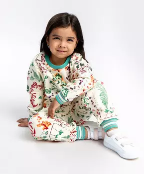 Брюки с принтом Button Blue (128)