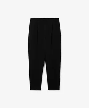 Брюки с высокой посадкой зауженные к низу с поясом на резинке GLVR (XL)