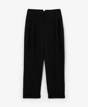 Брюки широкие черные GLVR (M)