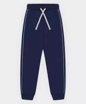 Брюки спортивные с кулисками синие Button Blue