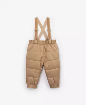 Брюки утепленные бежевые Gulliver (98)