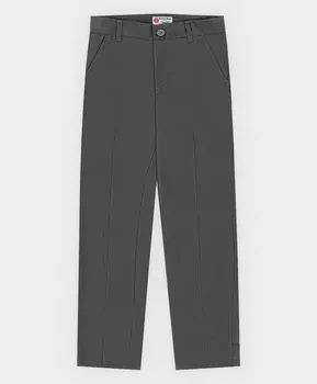 Брюки зауженные серые Button Blue