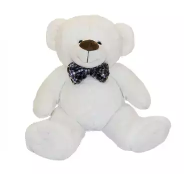 Button Blue мягкая игрушка Мишка Марвин белый