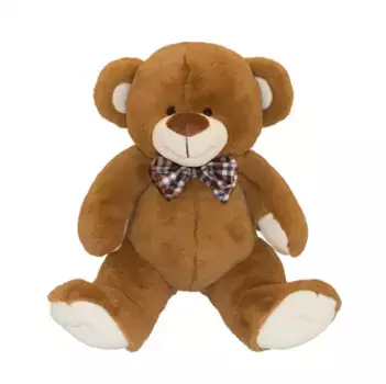 Button Blue мягкая игрушка Мишка Марвин коричневый