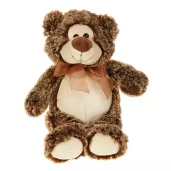 Button Blue мягкая игрушка Мишка Потап коричневый