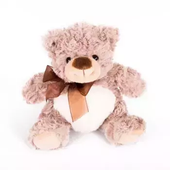 Button Blue мягкая игрушка Мишка сидячий