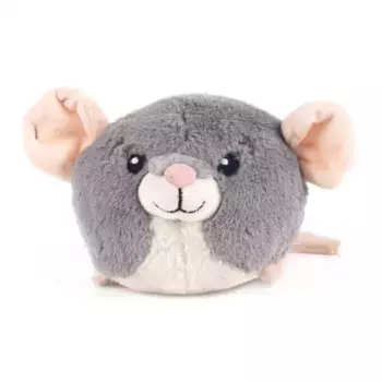 Button Blue мягкая игрушка Мышка серая